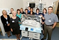 DEDICATED . . . from the left, Bev Scholes, Janine Tonge, Lydia Scholes, Paula Calender, Matron Lynn Bowe, Susan Pickles, Melissa Brown, Anita Vayalakkad, Julie Ashworth, Caroline Looby and Khalid Ben Rahman