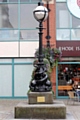 THE special town centre lamp and its new plaque