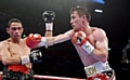 TAKE TWO . . . Anthony Crolla (right) and Darleys Perez (left) will meet again in November.