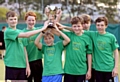 CHAMPS . . . Greenfield win the 12/13s football (from left) Tom Roberts, Sam Russell, Jeremy Knight, Zak Pemberton, Archie Duncan and Adam Jones 