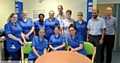 NOMINATED with pride . . . some of the haematology staff from F11 ward