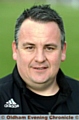 Sunday role . . . Royton Town manager Mark Howard.