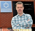 Andy Powell: “I want to really promote science, technology, engineering and maths-related work in Oldham.”
