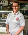 Pride in Oldham nominee Kim Shaw of Dianna's Sandwich Bar, Oldham.