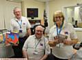 PRIDE in Oldham nominees Radio Cavell. From left, Kent Wells (chairman), Dave McGealey and Carole Royle