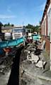 DISRUPTION . . . the work being carried out in Samuel Street, Failsworth
