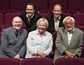 STAR launch . . . top, John Edwards, development manager and Kevin Shaw, chief executive and artistic director and, below, Fine Time Fontayne, Judith Barker and Kenneth Alan Taylor