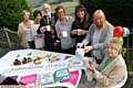 Safehouses Fostering, Denshaw,, Oldham, held a MacMillan coffee morning. Pic shows, Joanne Doherty, social worker,Tracy Gregory, Foster Carer, Mayor of Oldham, Derek Heffernan, Diane Flitcroft, Foster Carer, Adrienne McDonald, Foster Carer, Janet Chatterley, Foster Carer, Mayoress of Oldham, Di Heffernan.
