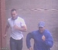 CCTV footage of suspects running from the Discount Second-hand Jewellers at Town Square
