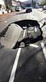 Sinkhole opened up on Rochdale Road, Royton