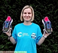 SWAPPING slippers for trainers... Lindsey Lyons is encouraging everyone to take part in the Cancer Research UK Manchester Winter Run