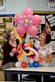 Eilis McElduff and Julie-Ann Sager make art from balloons