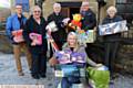 A TIME for giving . . . from left, Carl Duddridge (Probation Service), Valerie Ridley, Rev.David Jones, Hayley Stapleton, Chris Oakley (both Probation Service) and Anne Taylor