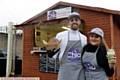 STREET-food success . . . Denver Cooper and his sister Sophie