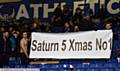 SUPPORT . . . Latics fans back the campaign