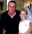 HIT-AND-RUN victim Wayne Leary pictured with his daughter Aimee