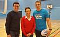 SPORTS for All . . . Andy Burnham, Debbie Abrahams and Kevin Sinfield