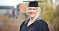 SUCCESS . . . Nicola Burr has graduated with a first class honours degree 