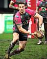 EARLY IMPACT . . . half-back Danny Grimshaw has impressed since joining the Roughyeds.