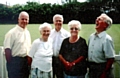 FAMILY memories . . . Ethel Cawley and Tilly Berry, pictured with their brothers Geoff, Bill and Bert