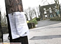 THEFT . . . a post box was stolen from a telegraph pole outside the Diggle Hotel