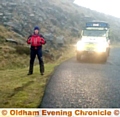 OMRT’s Richard Beswick on Chew Track, where the man was found