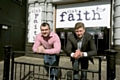 BROTHERS Chris and Sean Roberts pictured ahead of the opening of their new town centre club Faith
