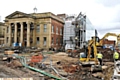 EDGING closer: Oldham’s new cinema complex nears completion