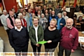 TWENTY years of helping formerly homeless people... Founding members (L-R) Chris Mayer (original community leader), Frances Hirst (Chair of Trustees), Richard Darlington (one of the leading founders) and Ann Thorne (founding vice chairman).