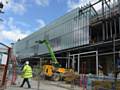 EDGING closer... the new cinema complex being built in the old Town Hall making progress
