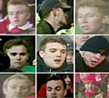 GALLERY of shame . . . the thugs police want to identify