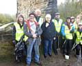 UPPERMILL Community Action Network group at work.