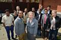 STEPPING down... Natalie Bennett, who has just announced she will stand down as Green Party leader, visits Oldham to thank volunteers for their support. Pic taken at Sabah Community Enterprise, Sabah Snack Bar, Westwood.