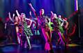 Dancing, Seventies style in jackie, The Musical. Picture