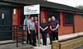 Colin Salt (OCP), Alan Price (OCP), Bill Edwards (OCP), Caroline Lawson (NEON Trustee), Fiona Jones, (NEON Trustee), Dave Wilkinson (NEON Chair), pictured outside Networking East Oldham Neighbourhoods Community Hub - one of the properties set to benefit from the scheme. 
