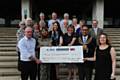 Presentation of ?42,500 to Local Charities as a Result of the Mayor of Oldham Cllr Ateeque  Ur -Rehman's year as Mayor

FRont holding Cheque Steve Carroll Ace Centre North, Cllr Yasmin Toor Mayoress,Lisa Pearson Dr Kershaws, Julie Davies Christies Oldham, Cllr Ateeque Ur- Rehman Mayor and Claire Taylor Action Oldham Fund.