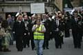 Uppermill Band at Whit Friday Brass Band contest , Delph.