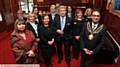 OUTGOING Oldham Mayor, Councillor Ateeque Ur-Rehman opens refurbished offices of Seftons, Oldham with outgoing Mayoress Councillor Yasmin Toor and proprietor David Sefton