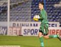 TOFFEE MAN NOW . . . young Athletic goalkeeper Chris Renshaw has completed his move to Premier League Everton