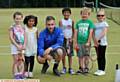 LEFT to right: Amiyah Warburton, Maryam Ali, Adam Smethurst (coach), Suhayl Ali, Adam Cooper and Sophie Harris.
