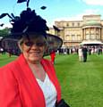 CHAIRWOMAN of the Chernobyl Children's Lifeline (Oldham Link) Theresa Novotny attending the Queen's garden party last month