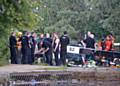 THE emergency services team at Rochdale Canal near Chadderton Hall Park