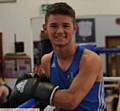 A BRIGHT FUTURE BECKONS . . . Will Cawley, the England Boxing Elite champion