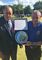 GRAHAM Flint (left) president of Greater Manchester County Bowling Association and Steve Copeland