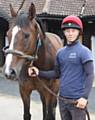 GAVIN Ashton from Oldham at the British Racing School, Newmarket