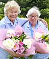 MARJORIE Bamforth (left) and Lilian Hall (right)