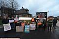 JUNIOR doctors on the picket line at the Royal Oldham Hospital