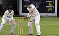 FIVE 'CUP FINALS' ARE BECKONING . . . Heyside captain Ryan Barnes in action against Uppermill last weekend, when he scored 75