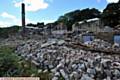 Bailey Mill in Delph during demolition after recent fire.