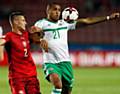 BIG-MONEY MOVE . . . Charlton's Northern Ireland international Josh Magennis (right) was a target for Athletic boss Stephen Robinson